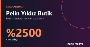 Pelin Yıldız Butik Vaka Çalışması: Reels ve Katalogla %2500 Ciro Artışı